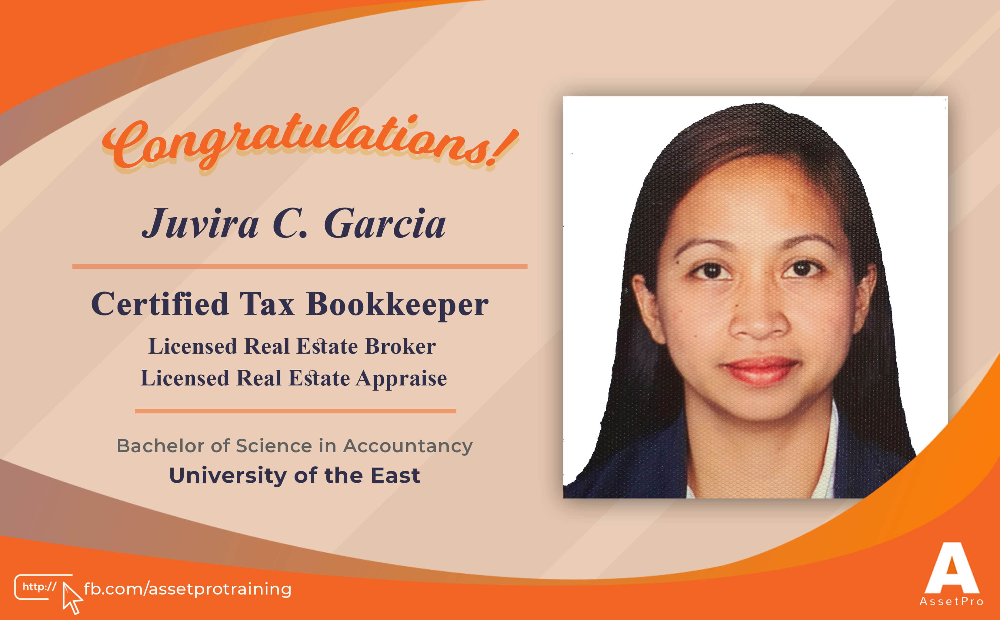 Certified Tax Bookkeeper | AssetPro Training